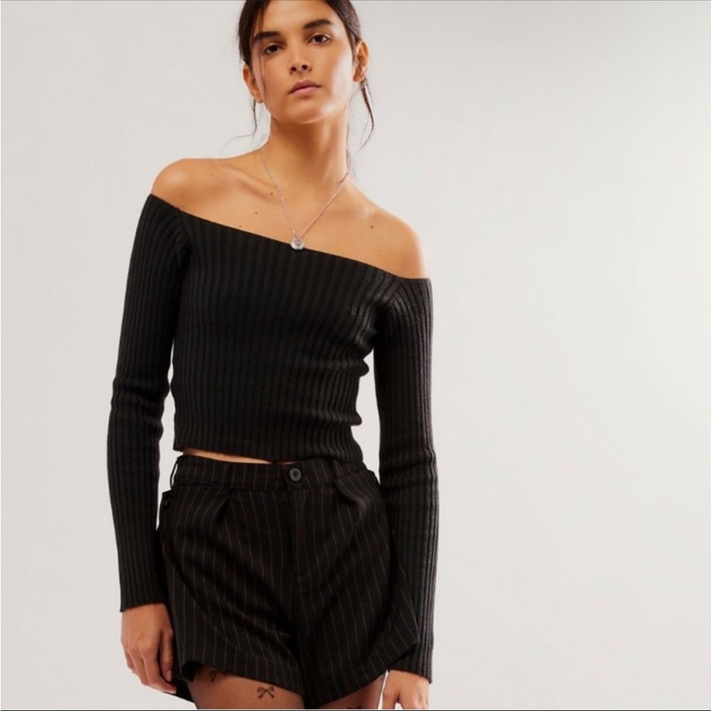 NWT Free People Madeline Off the Shoulder Sweater